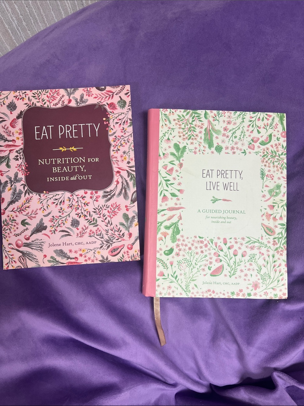 Urban Outfitters Floral 'Eat Pretty' Book Set w journal